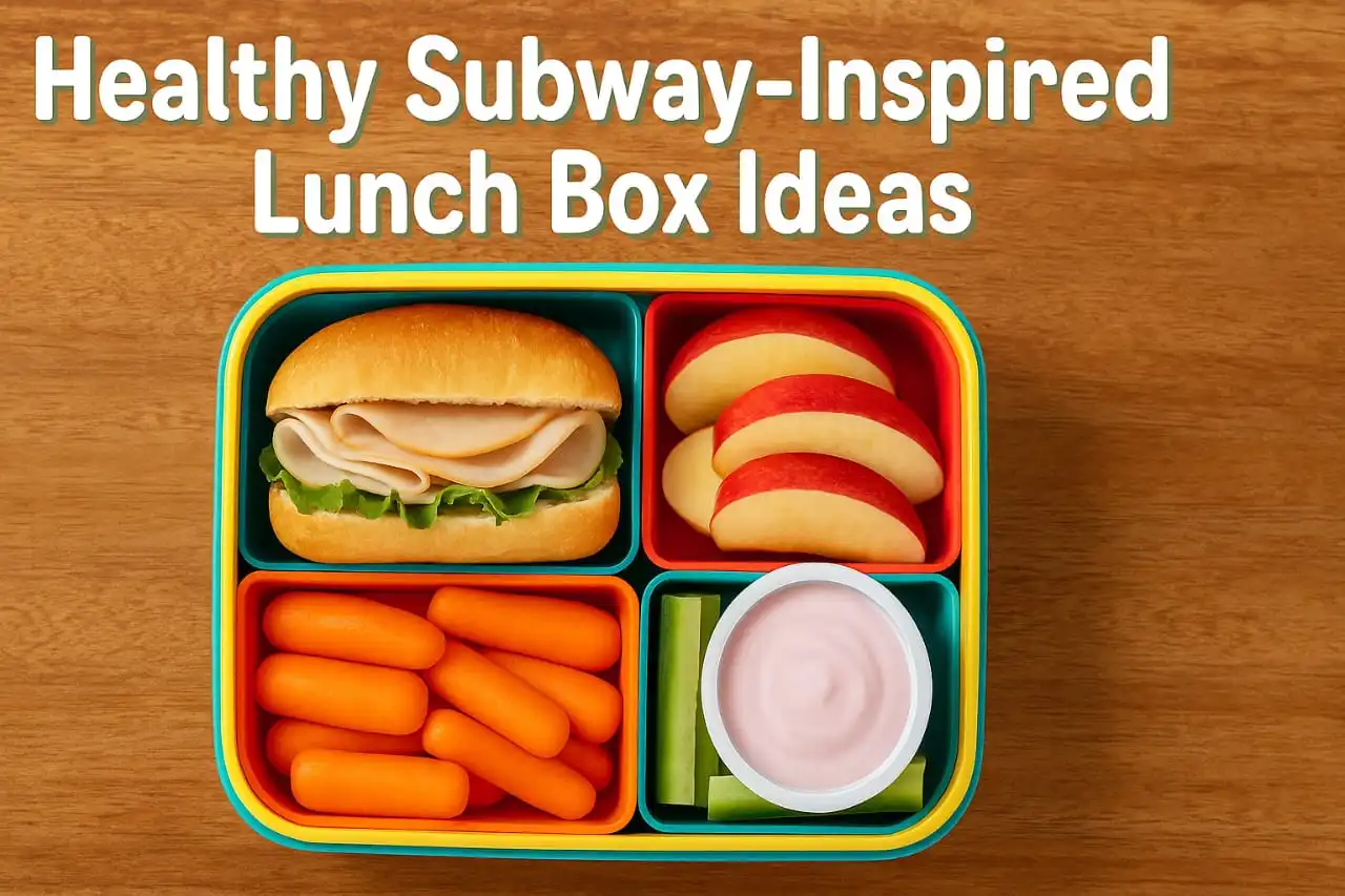Healthy Subway- Inspired Lunch Box Ideas