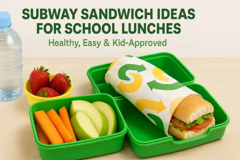 Subway sandwich ideas for school lunches healthy easy kid approved