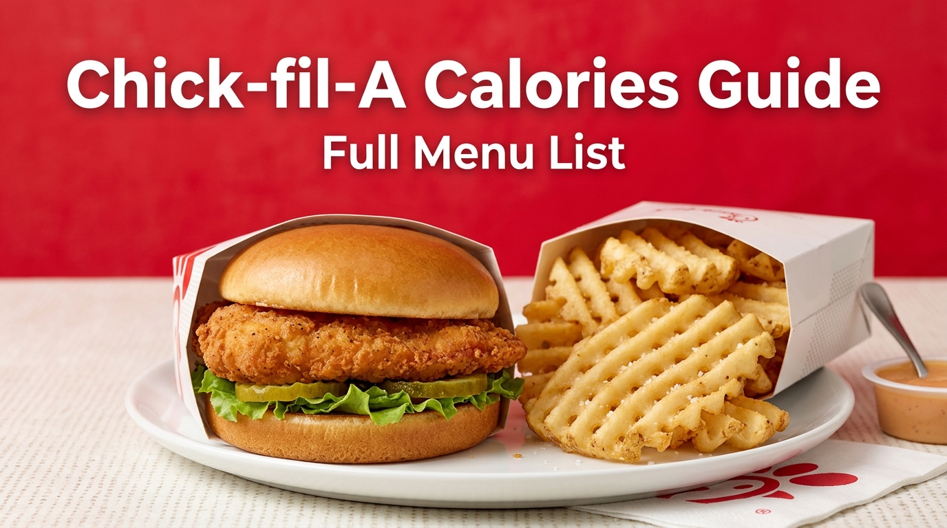 Chick-fil- a calorie guide