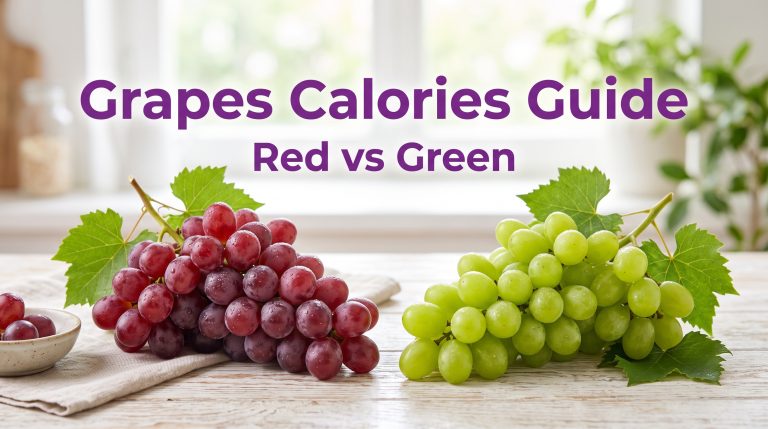 grapes calories