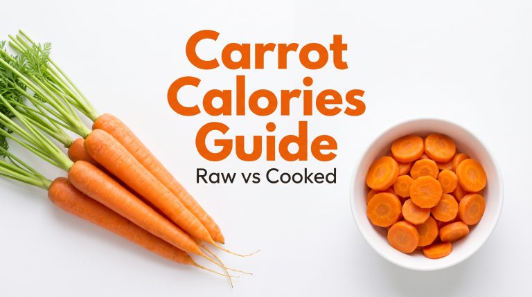 carrot calories